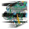 Herschel LEGO® Chapter Travel Kit HSC LEGO® Botanical Floral Blk 5L – produktová fotografie