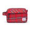 Herschel Chapter Plaid Travel Kit Red Plaid 5L – produktová fotografie