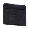 Herschel Oscar Quilted Capsule Cardholder Black Tonal – produktová fotografie
