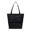 Herschel Retreat™ Tote Twill Black/Grey 20L – produktová fotografie