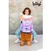 BAAGL SET 5 Ergo Candy: aktovka, penál, sáček, zástěra, peněženka GRS – lifestyle fotografie 9