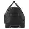 Travelite Basics Fresh Wheeled Duffle Black – cestovní taška na kolečkách, pohled zezadu, záběr 4