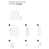 Reisenthel Mini Maxi Shopper 2 Red – nákupní taška, produktový pohled 3