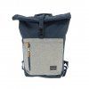 Travelite Basics Roll-up Backpack Navy/Grey 35l